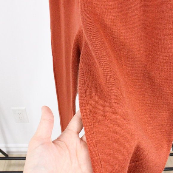 *Vintage Jacques Vert Orange Wool Pant - Picture 7 of 9